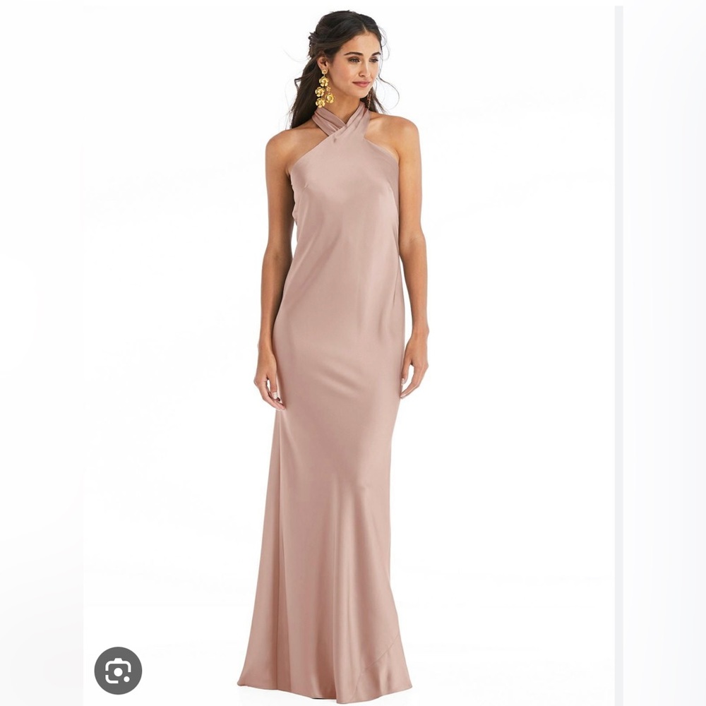 Bella Bridesmaid Imogen Dress - toasted sugar sz S